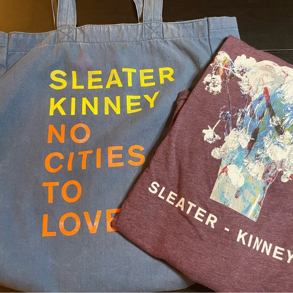 Vintage Tee & Tote: Sleater-Kinney 2015’s “No Cities to Love” Tour: Unisex Large - Picture 2 of 12